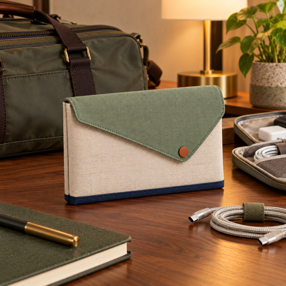 Dunefold Cable Wallet