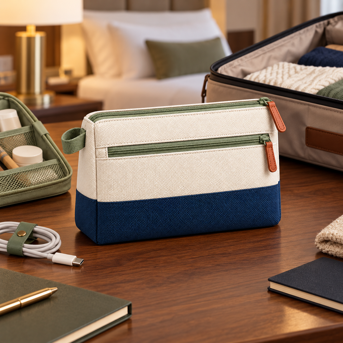Harborlane Twin-Zip Cable Pouch