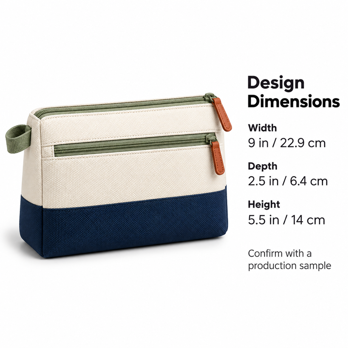 Harborlane Twin-Zip Cable Pouch