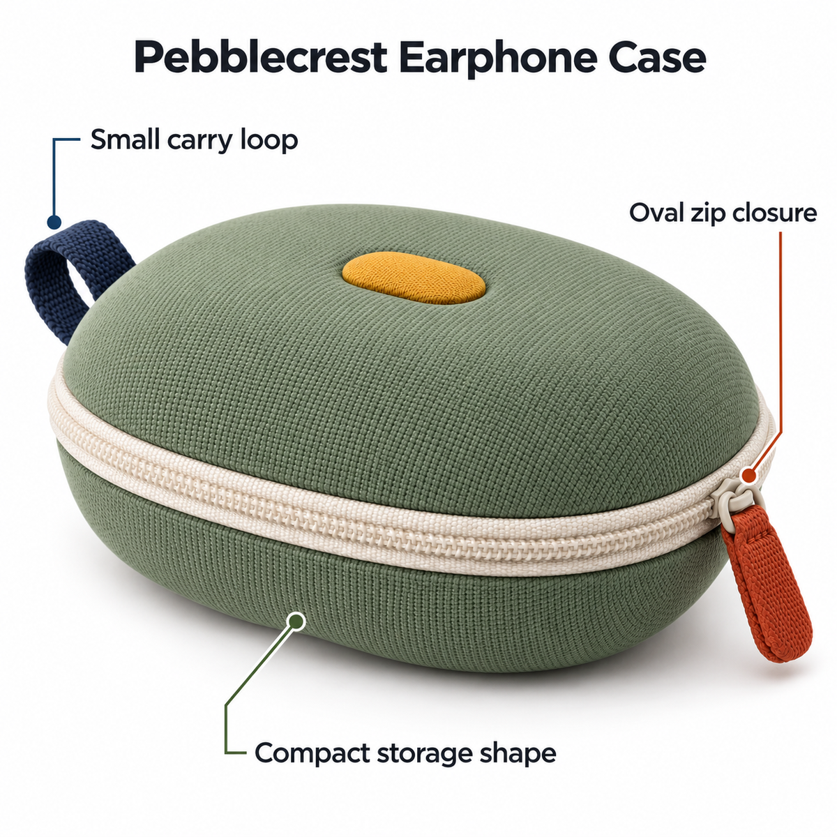 Pebblecrest Earphone Case