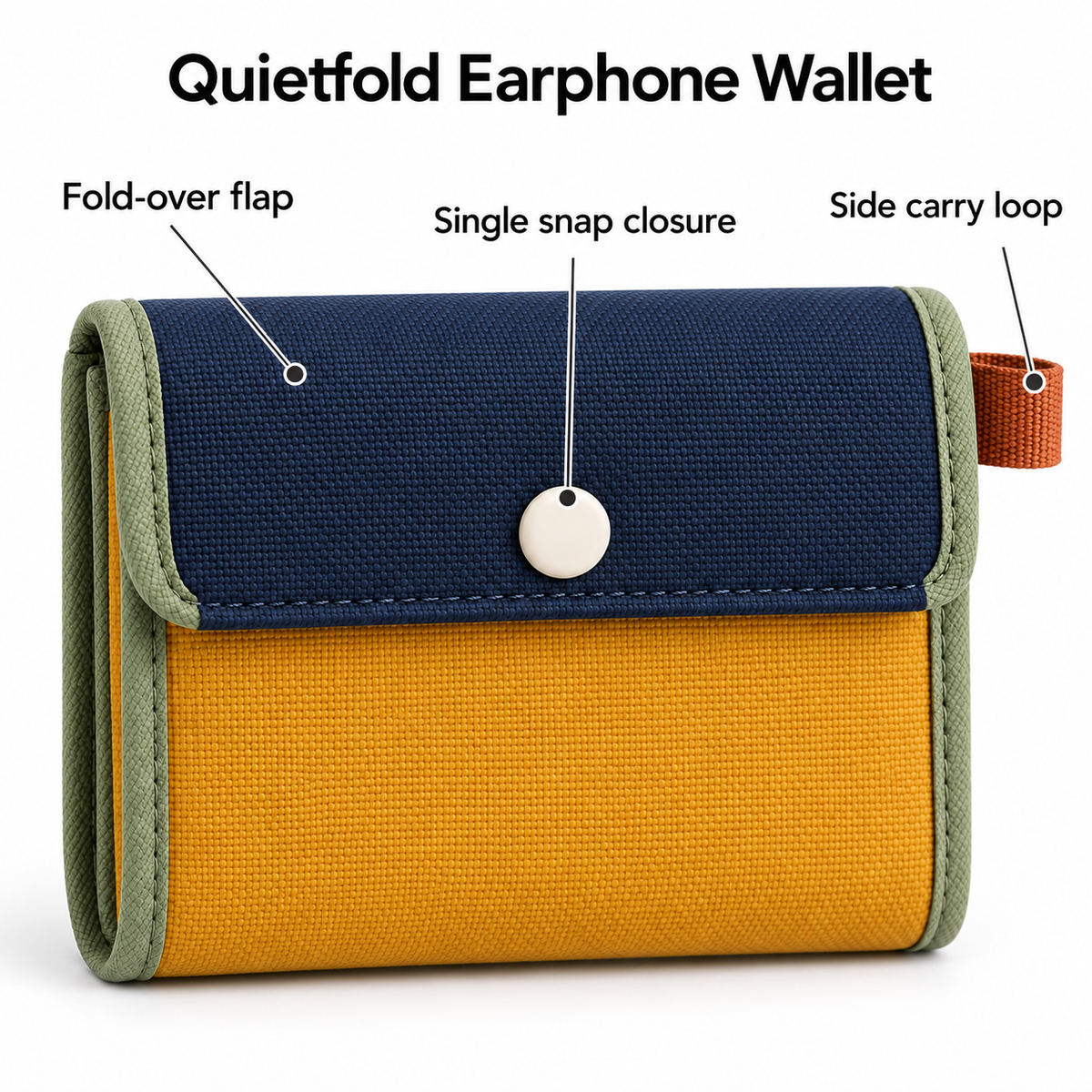 Quietfold Earphone Wallet